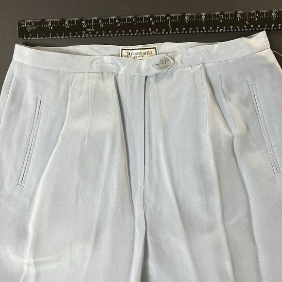 Travis Ayers Petite Pants Suit 2pc Women's 12P Retail $200 Business Academia NWT - Picture 9 of 13